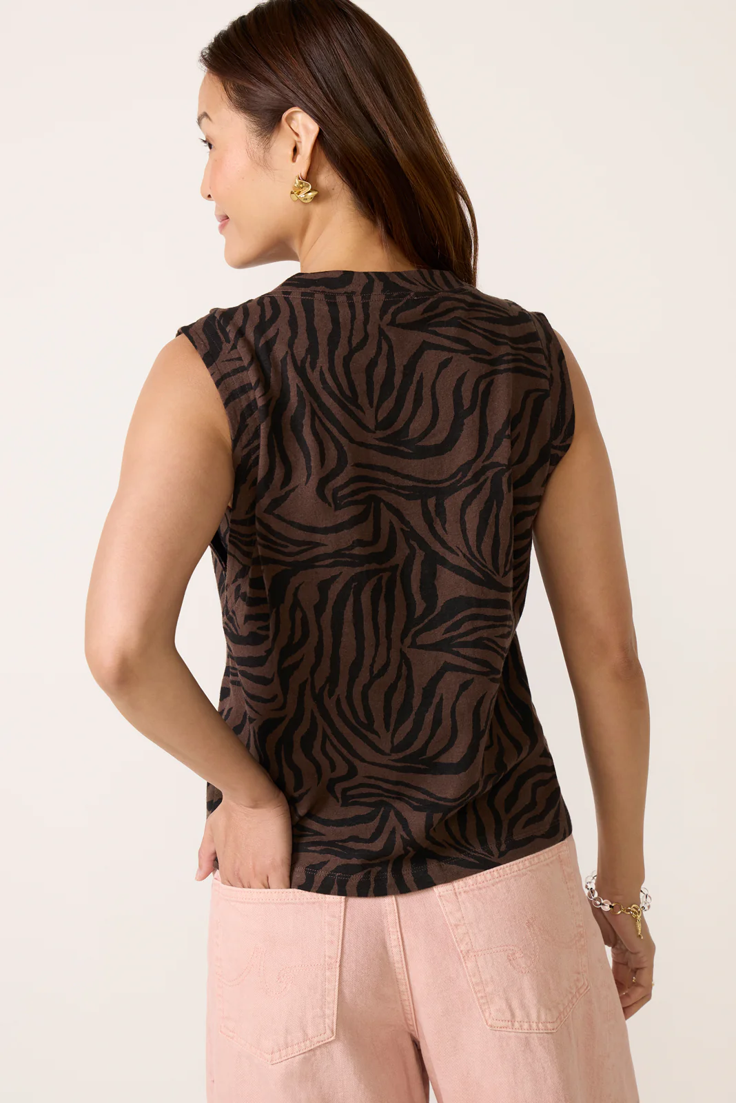 Ayla Linen Tank - Image 4