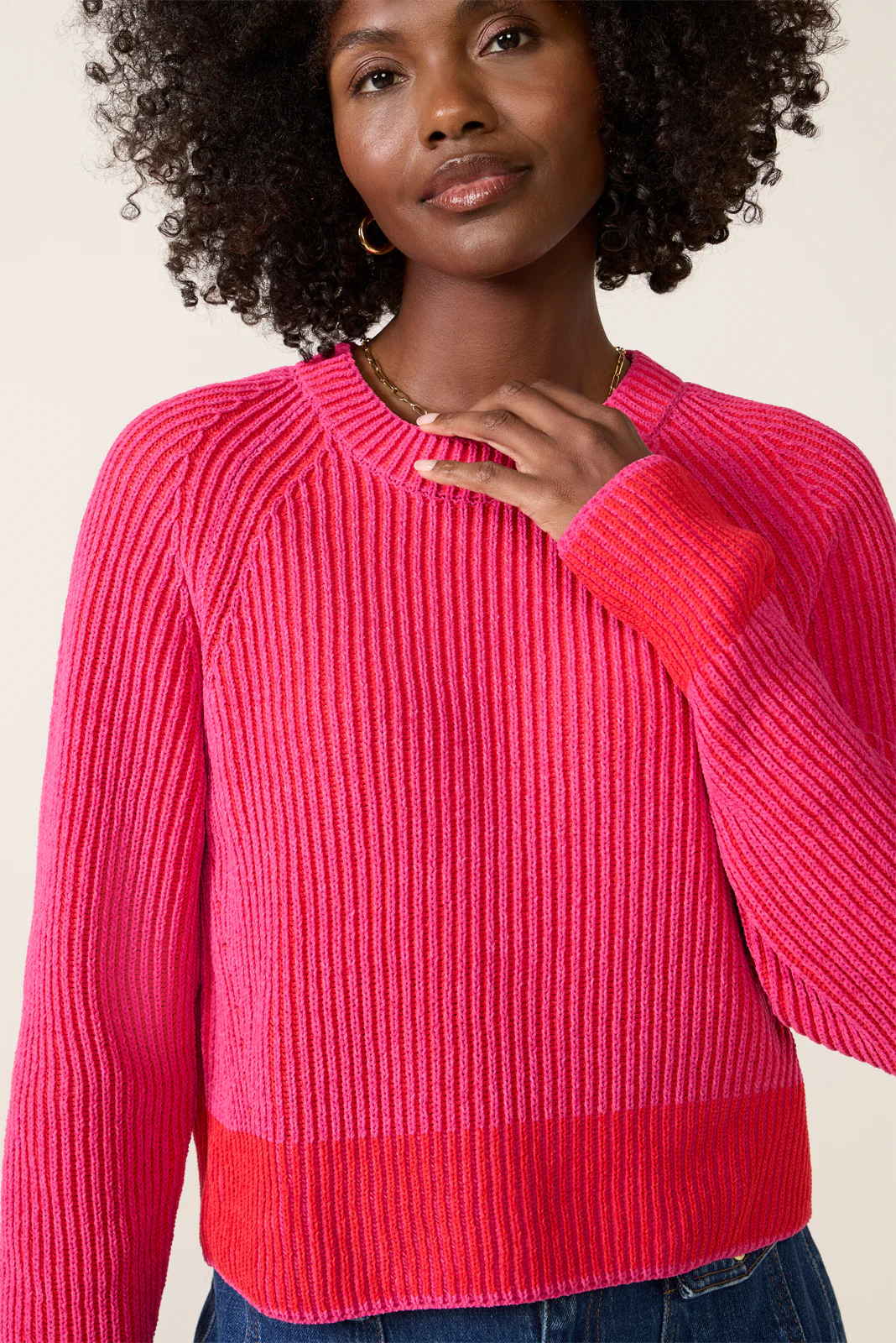 Codey Plated Crew Sweater - Image 3