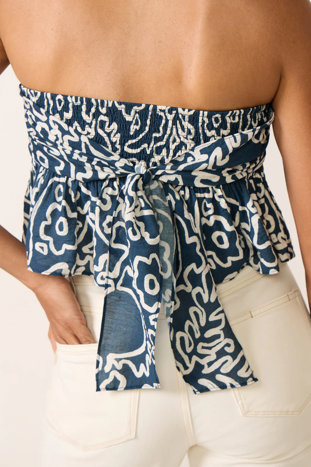 Della Strapless Top - Image 3