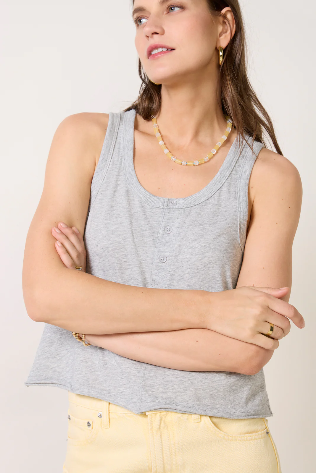 Jersey Henley Tank - Image 5