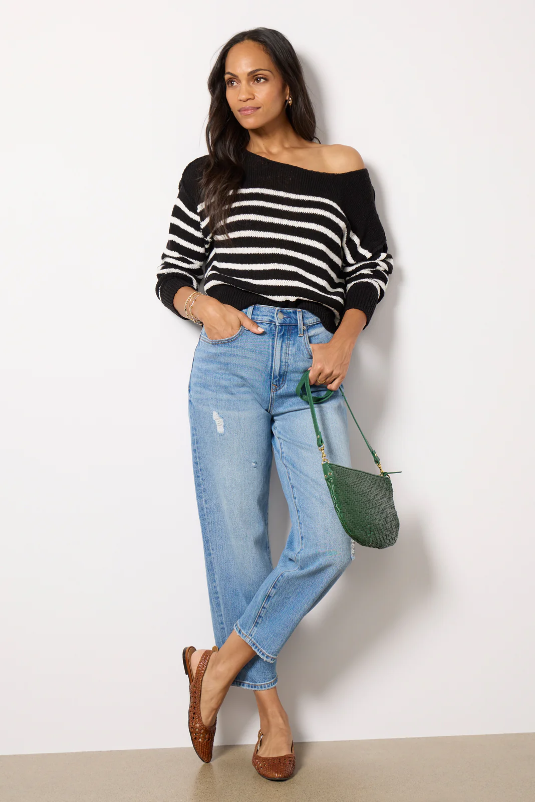 Naia Off Shoulder Pullover - Image 2